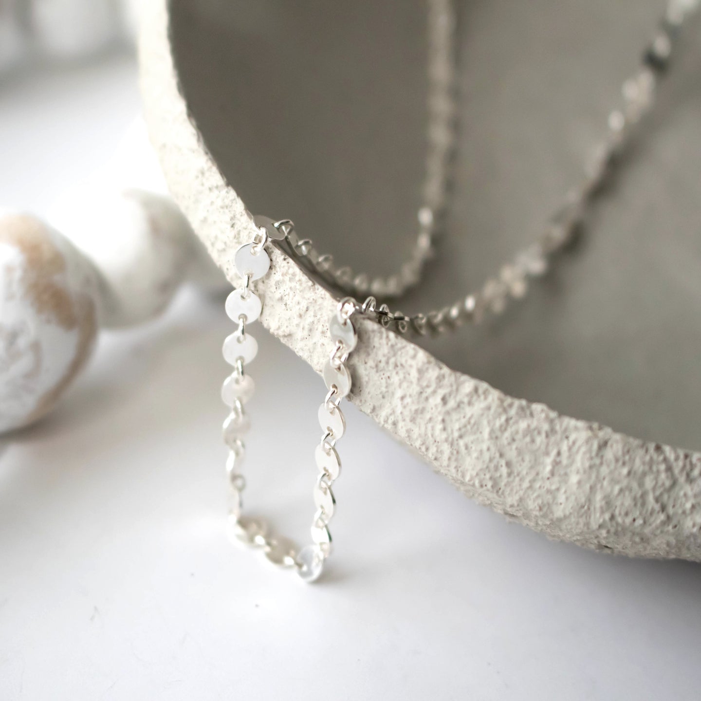 Sterling Silver Link Chain-Womens-LittleGreenRoomJewelry-LittleGreenRoomJewelry